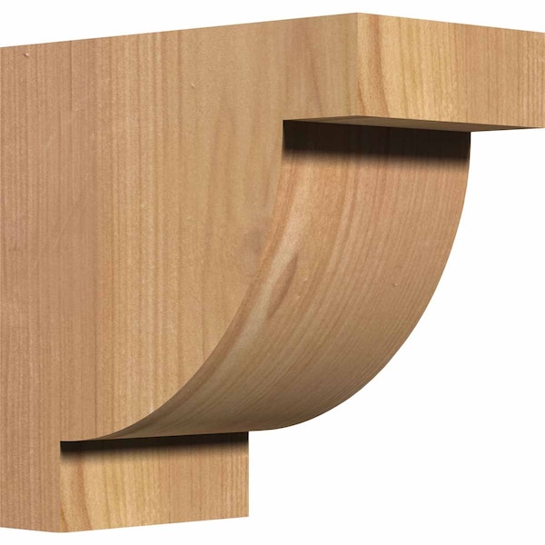 Ekena Millwork Alpine Smooth Corbel, Western Red Cedar, 5 1/2"W x 10"D x 10"H COR06X10X10ALP00SWR - main
